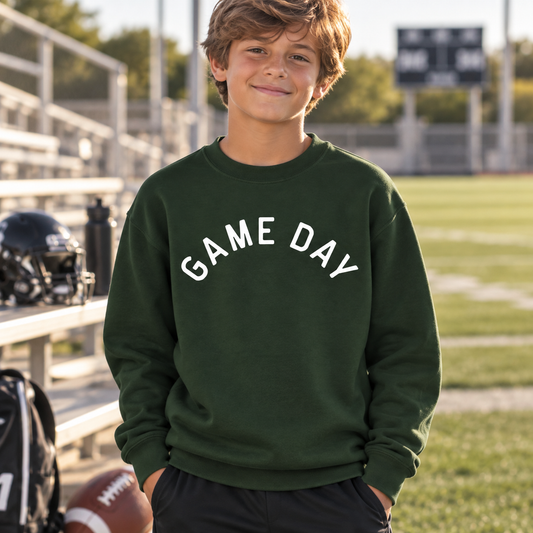 Modern Game Day Youth Sweatshirt