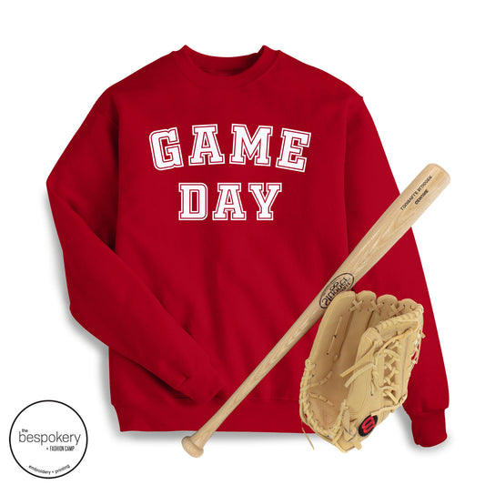 "Game Day" - Red Sweatshirt