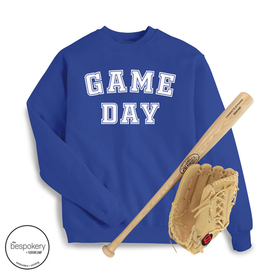 "Game Day" - Royal Sweatshirt