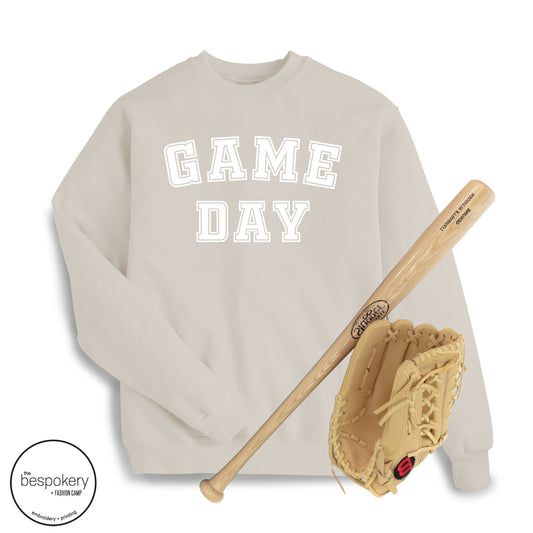 "Game Day" - Sand Sweatshirt (Adult Only)