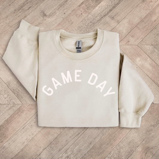 Modern Game Day - Sand Sweatshirt