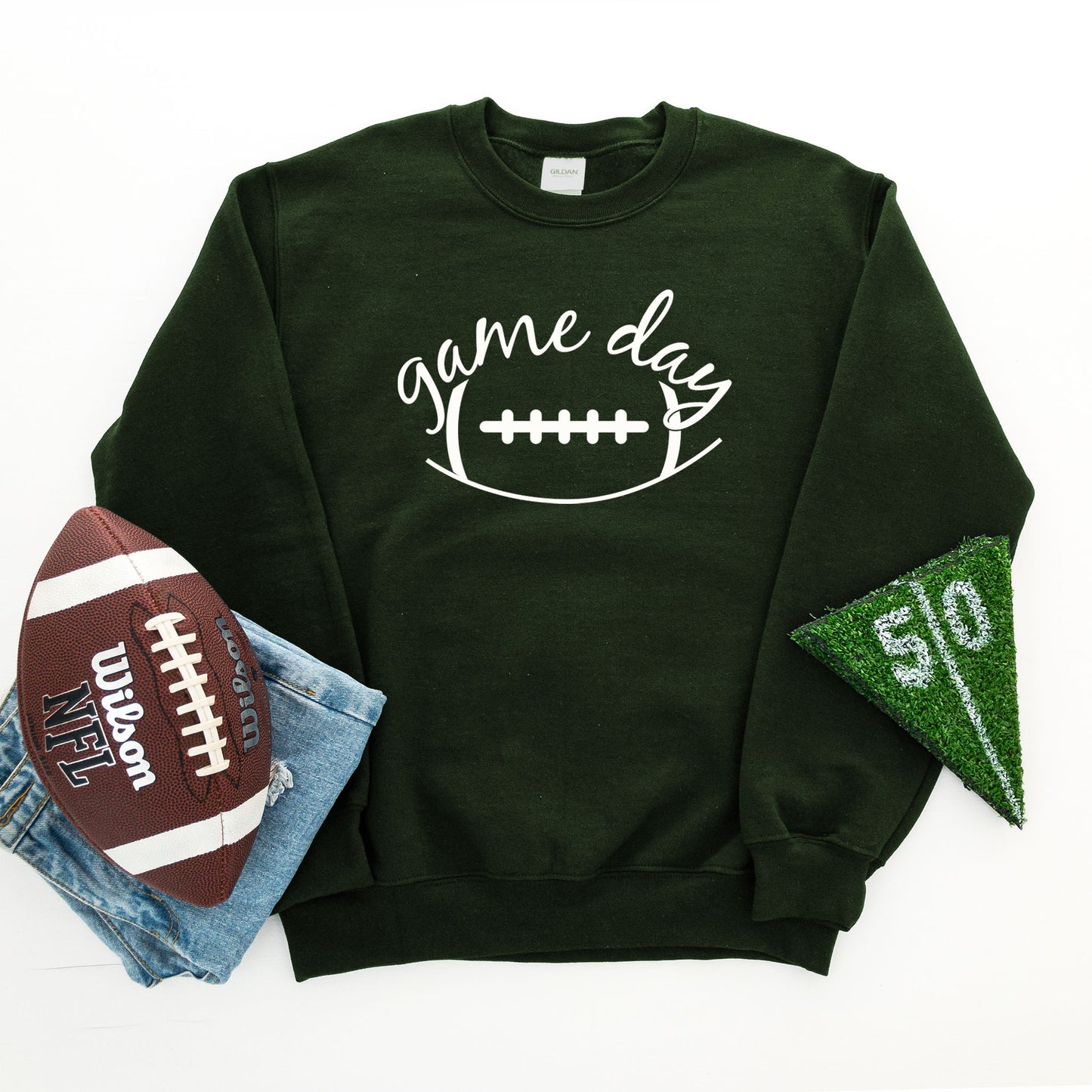 Football Game Day Youth Sweatshirt