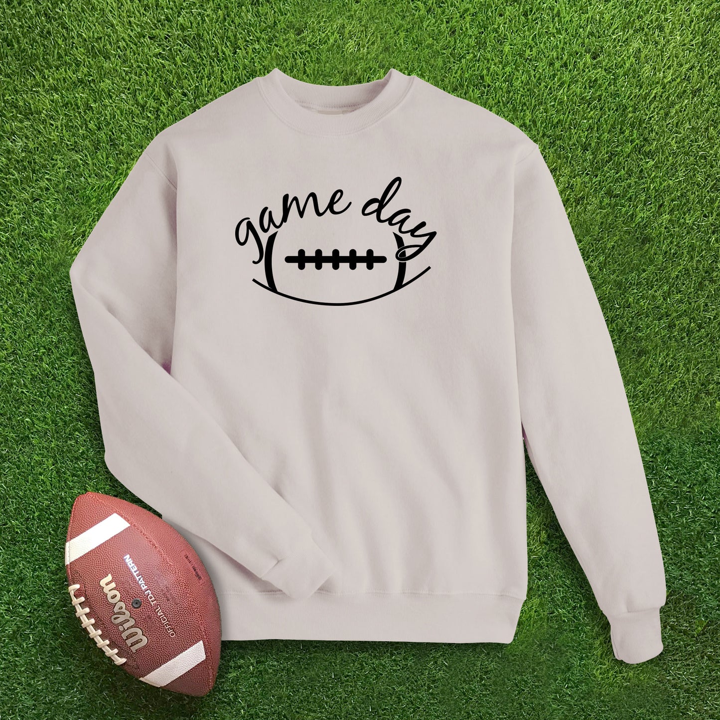 Football Game Day Adult Sweatshirt