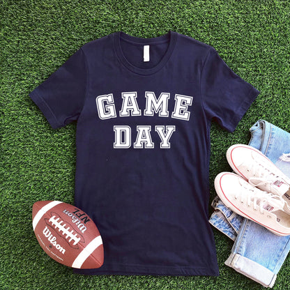 Varsity Game Day - Navy T-shirt