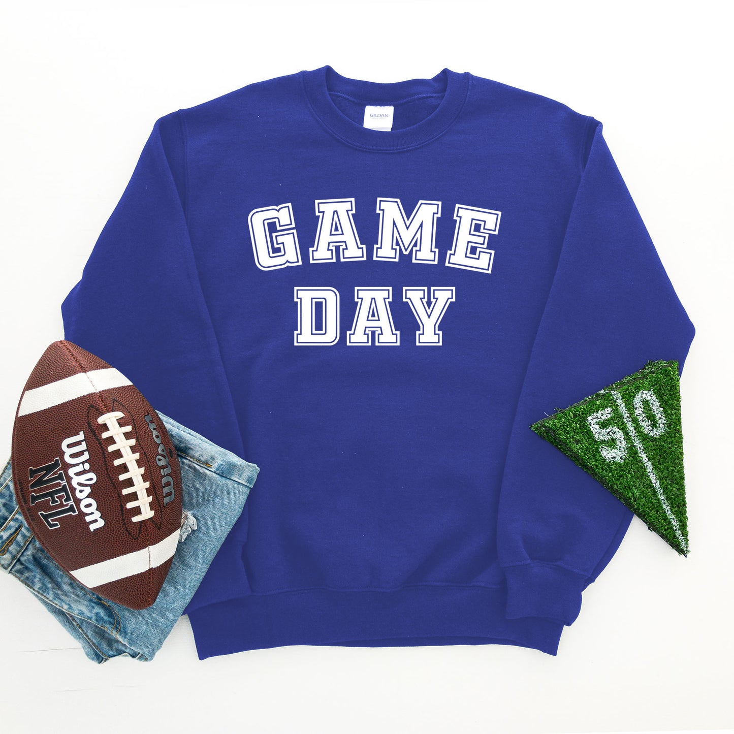 Varsity Game Day Adult Sweatshirt