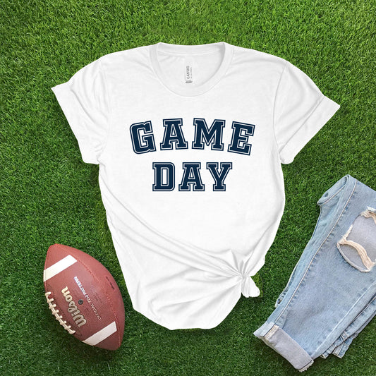 Varsity Game Day - White T-shirt