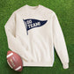 Go Team Pennant Banner Youth Sweatshirt