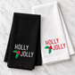Holly Jolly Holiday Kitchen Towel