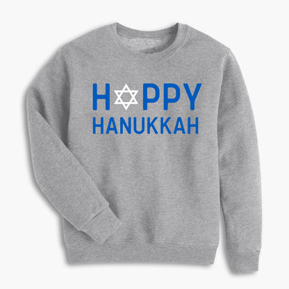 Happy Hanukkah Holiday Youth Sweatshirt