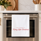 Have Yourself A Merry Little Christmas Holiday Kitchen Towel