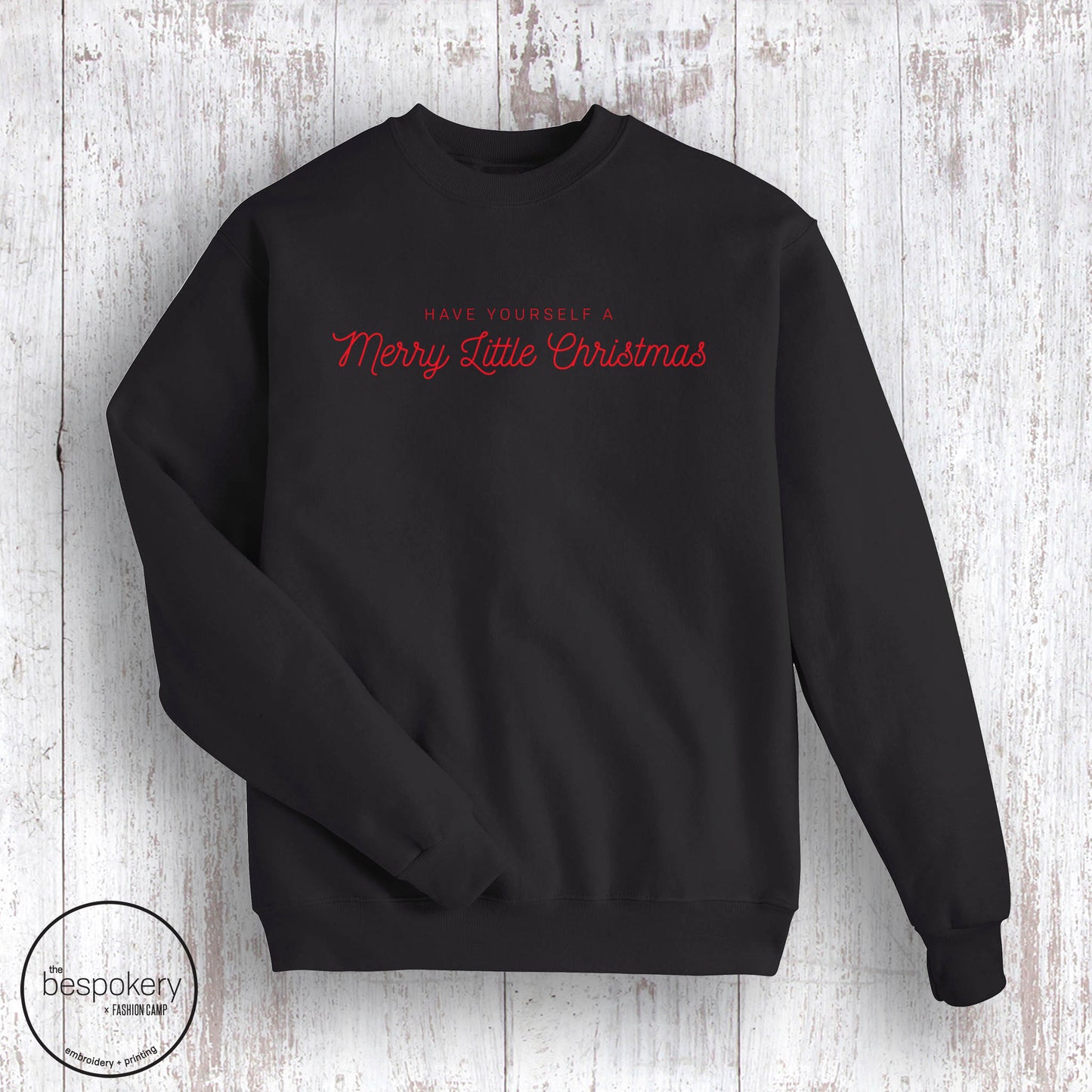 Merry Little Christmas - Black Sweatshirt