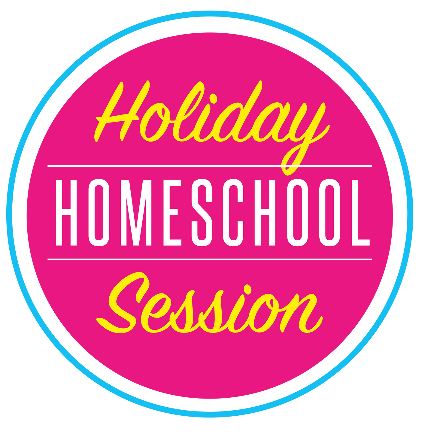 Homeschool Holiday Session: 6 weeks. Fridays, Nov 22-Jan 17*, 10:30am-12:30pm