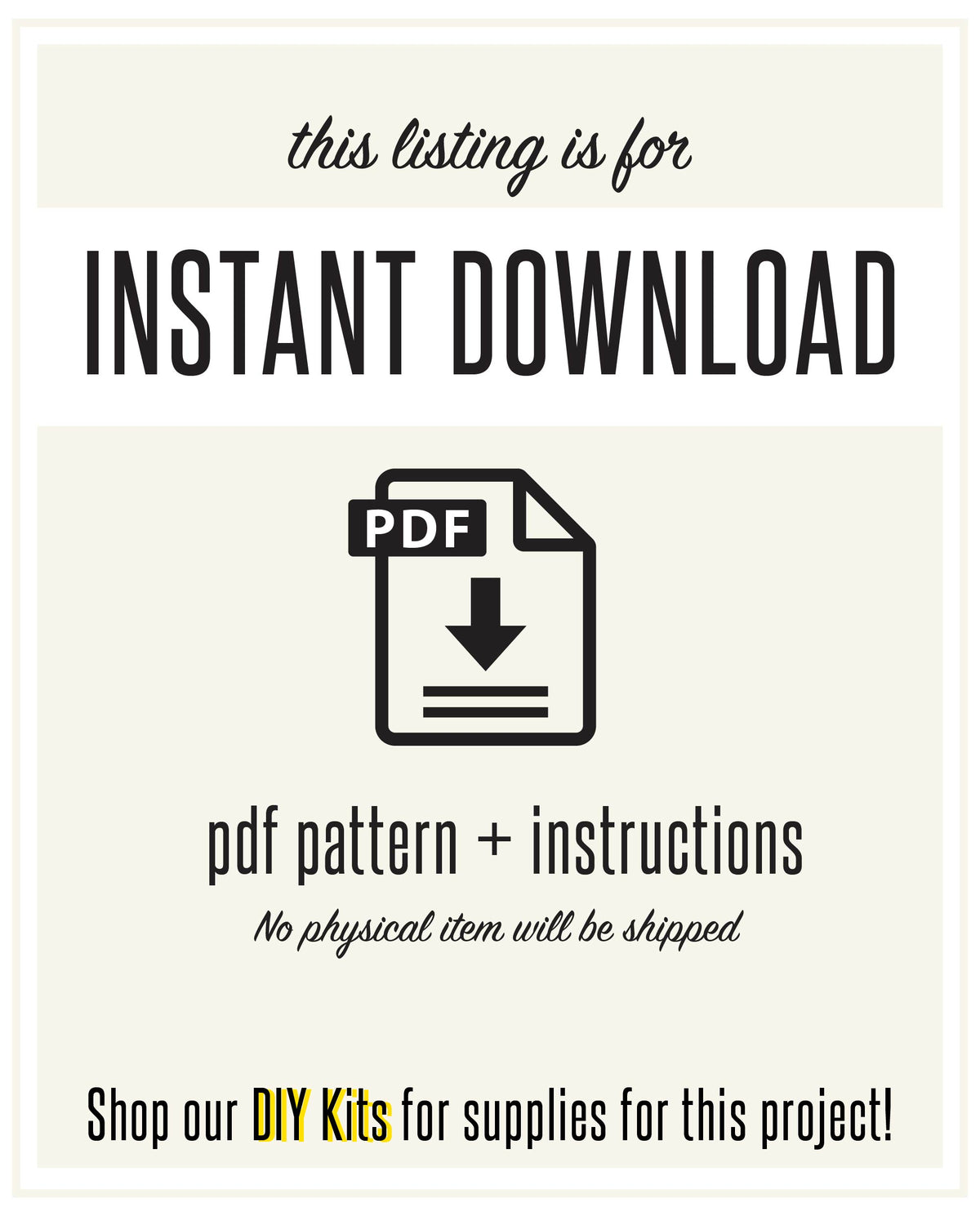 Candy Corn Purse Pattern - Digital Download