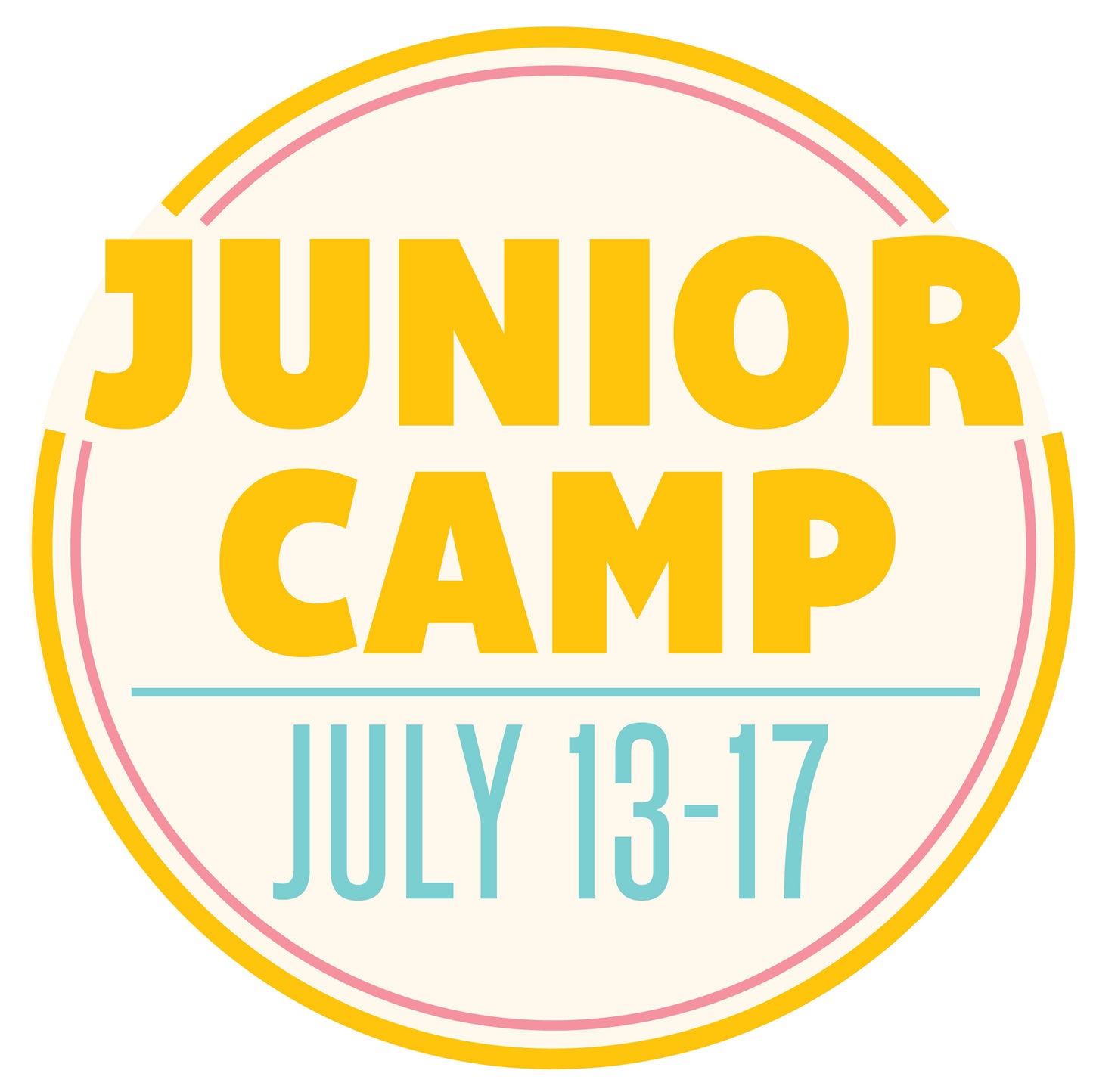 Summer JR Camp: July 13-17, 9am-12pm