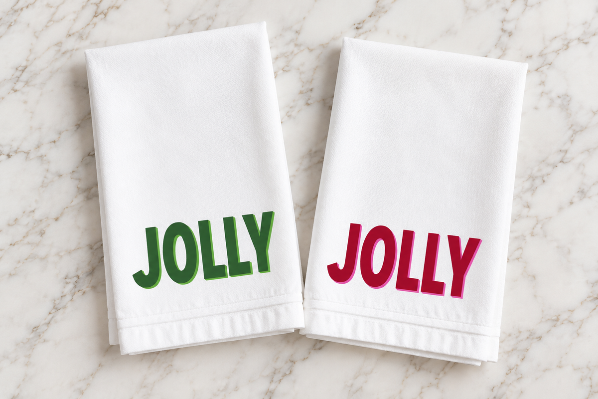 Jolly Holiday Kitchen Towel
