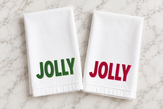 Jolly Holiday Kitchen Towel