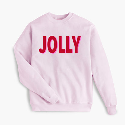 JOLLY Holiday - Light Pink Sweatshirt