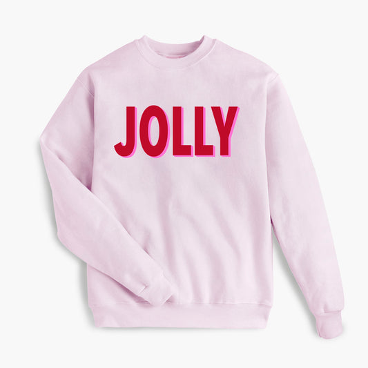 JOLLY Holiday - Light Pink Sweatshirt