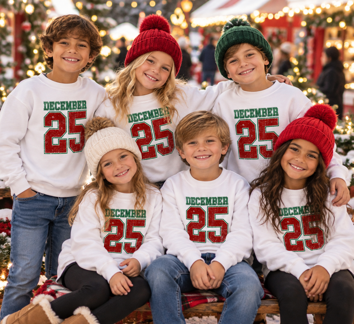 December 25 Varsity Sweatshirt