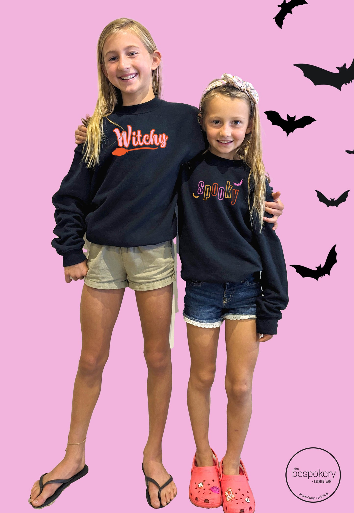 Witchy Sweatshirt- Black (Youth + Adult)