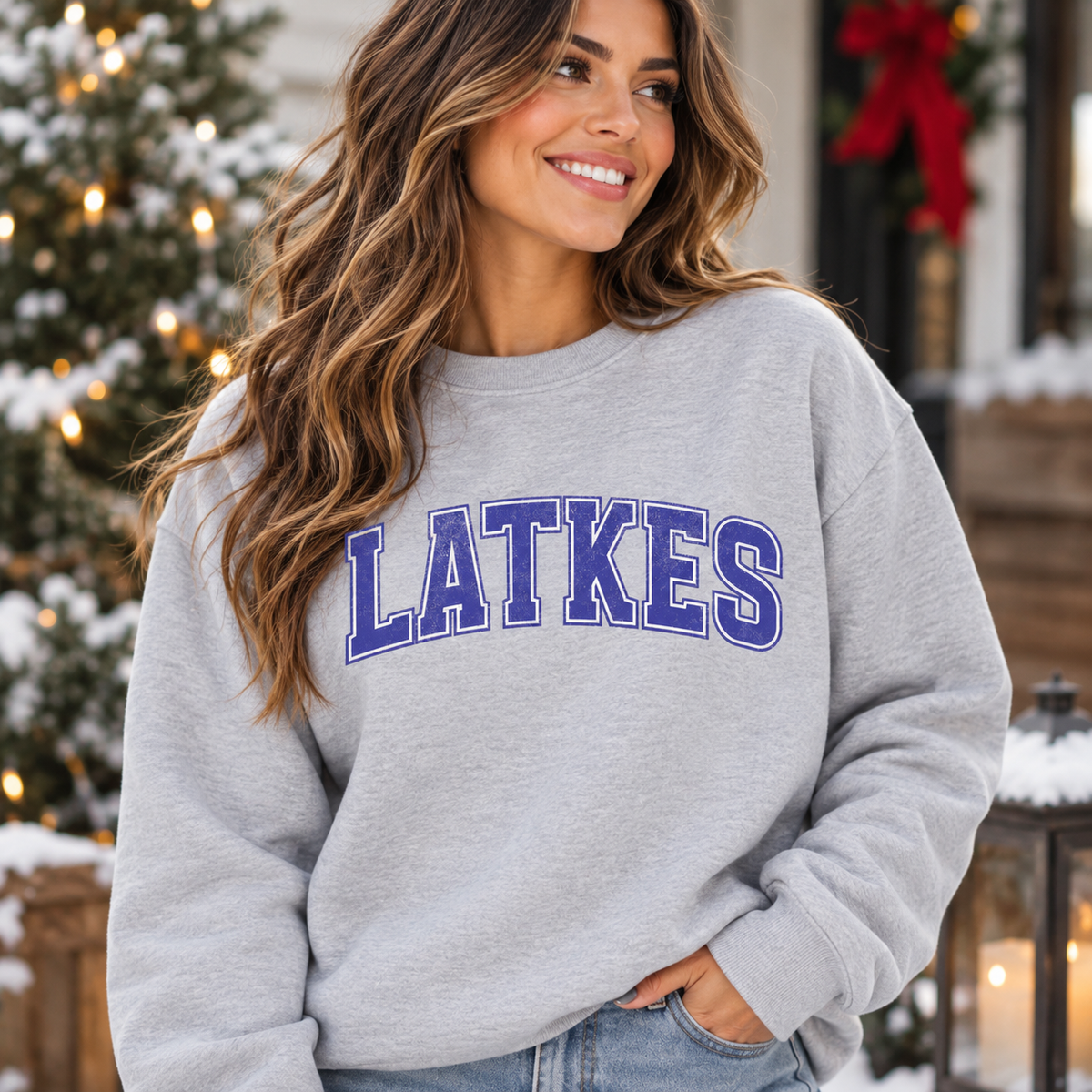 Latkes Holiday Sweatshirt
