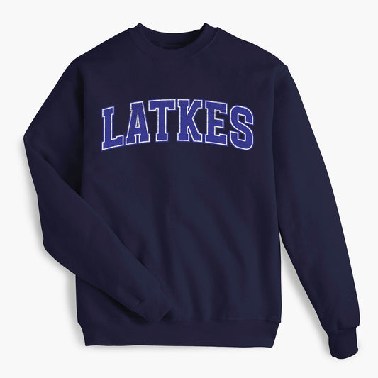 Latkes - Navy Sweatshirt