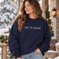 Let It Snow Holiday Adult Sweatshirt