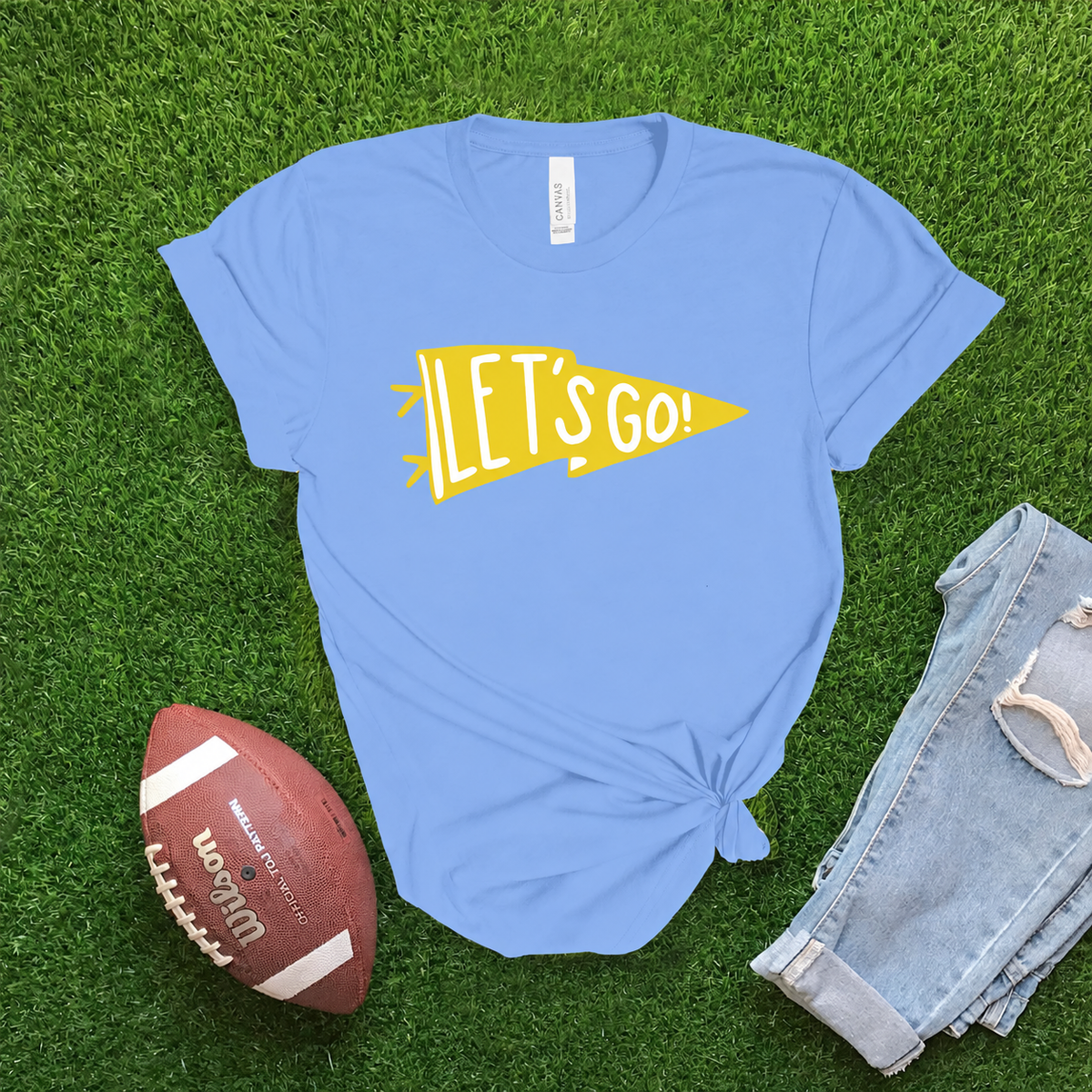 Let's Go Flag Custom Colors T-shirt