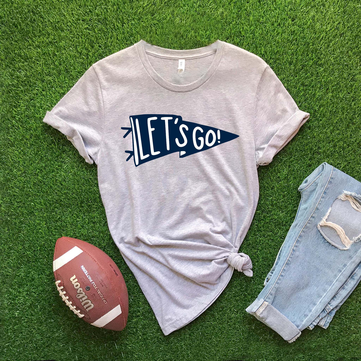 Let's Go Flag Custom Colors T-shirt