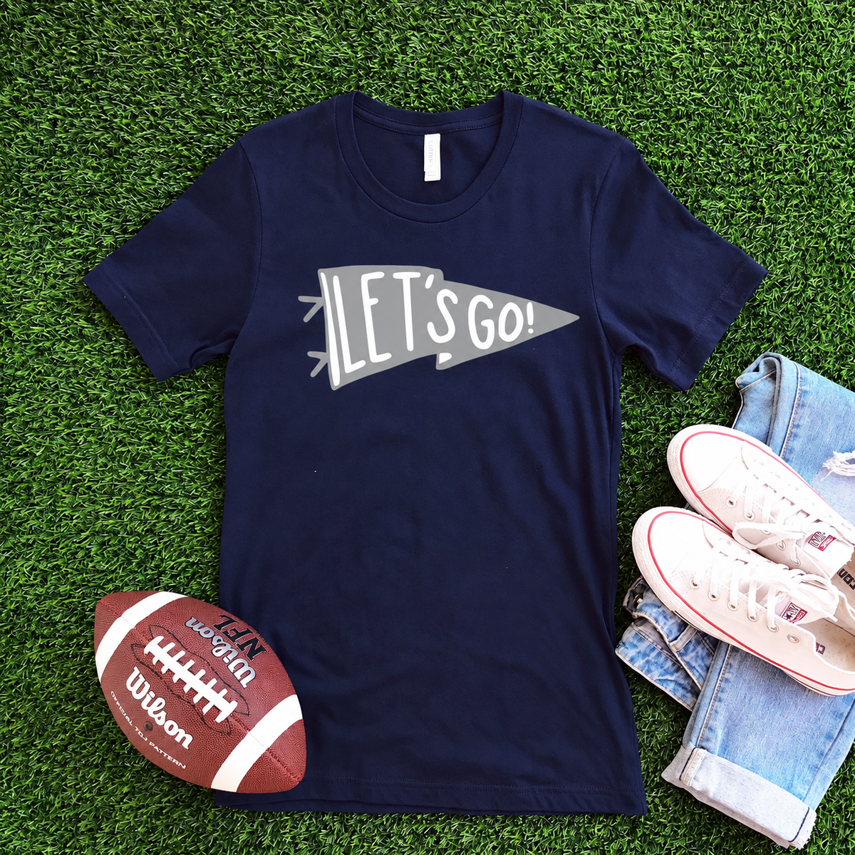 Let's Go Flag Custom Colors T-shirt