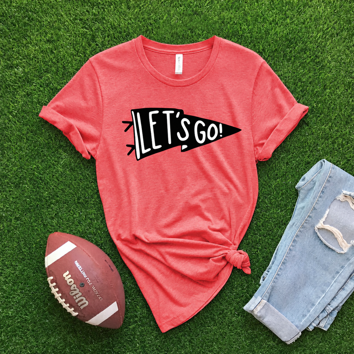 Let's Go Flag Custom Colors T-shirt