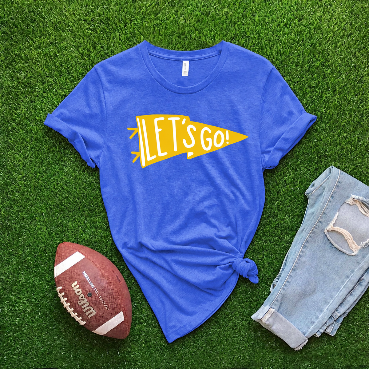 Let's Go Flag Custom Colors T-shirt