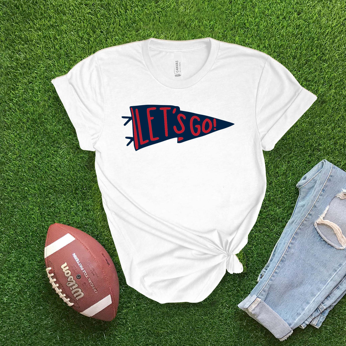 Let's Go Flag Custom Colors T-shirt