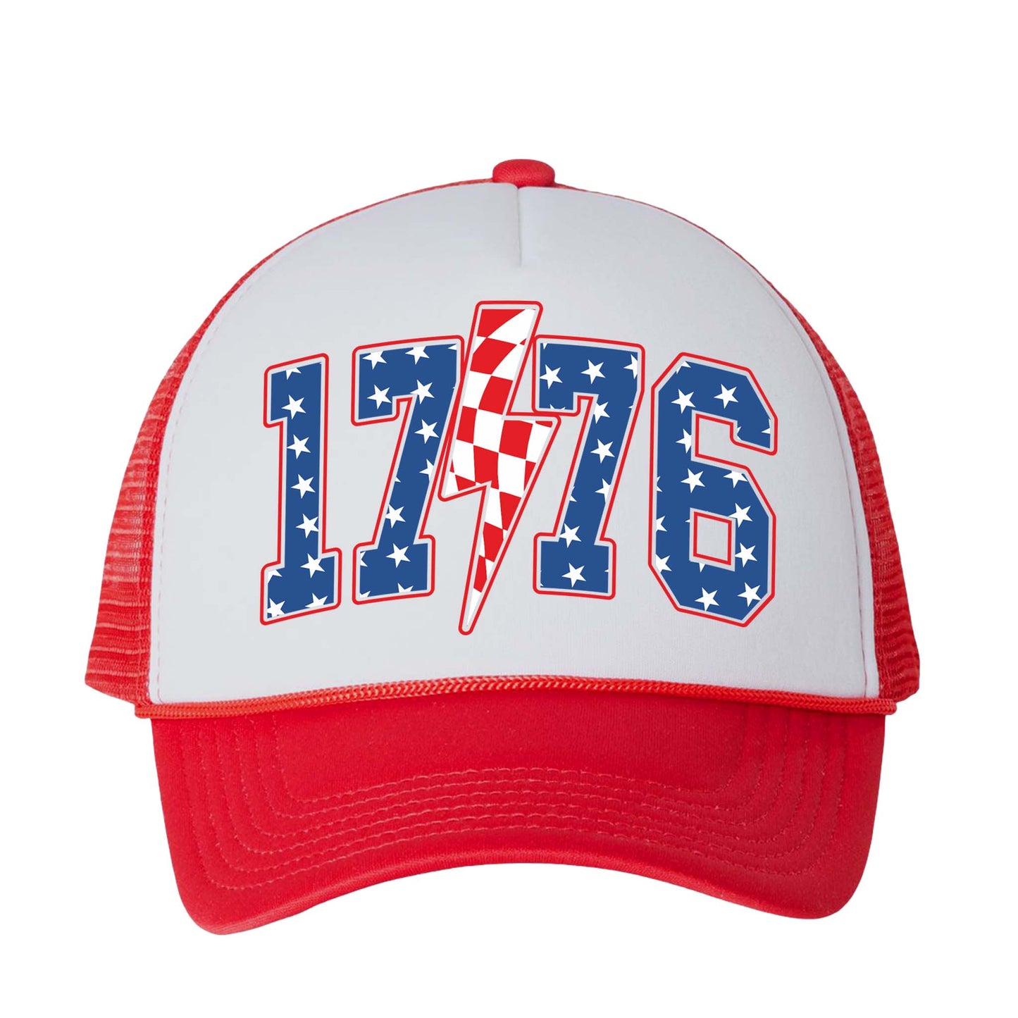 1776 Lightning Bolt Trucker Hat
