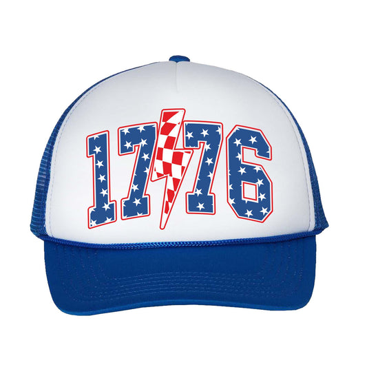 1776 Lightning Bolt Trucker Hat