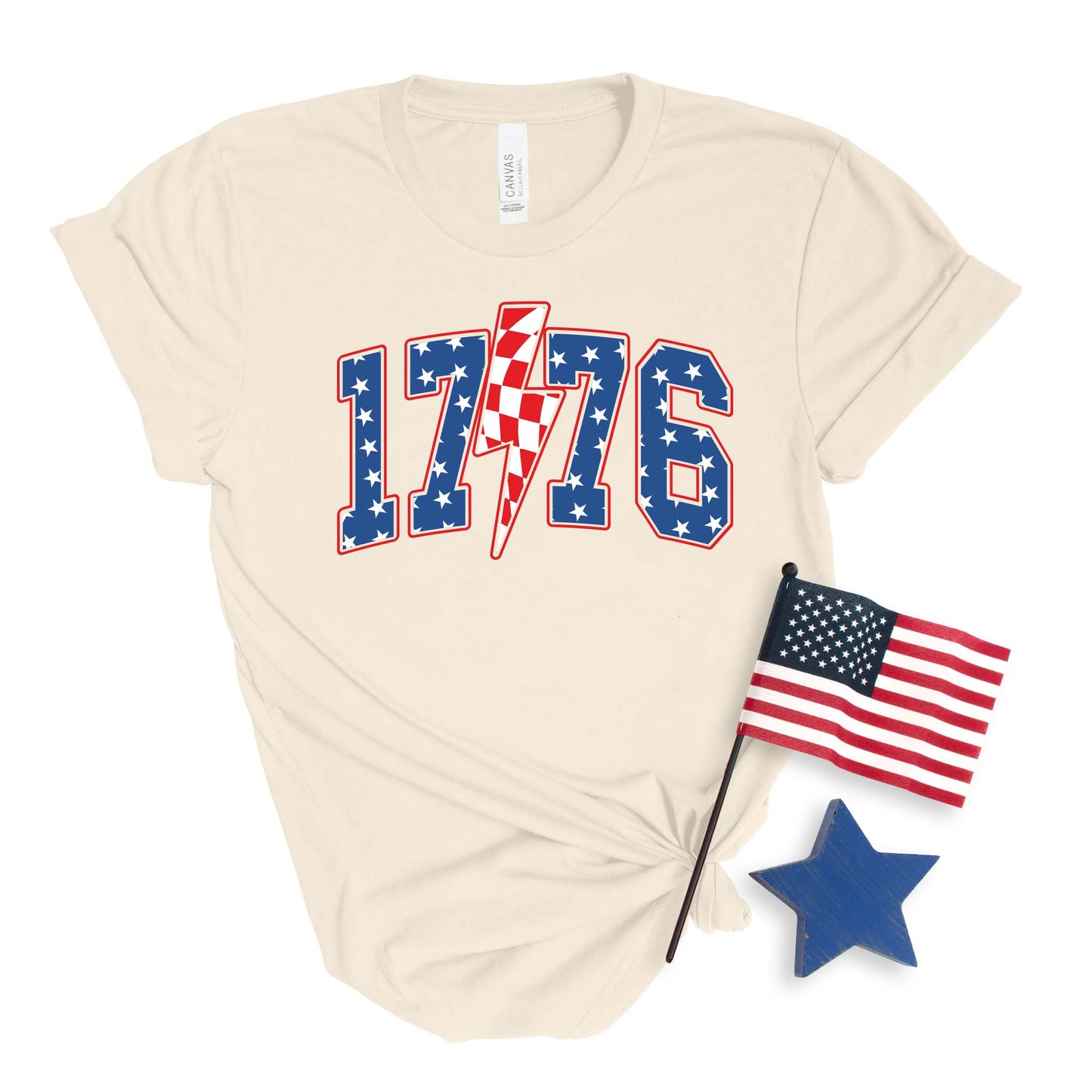1776 Lightning Bolt T-shirt