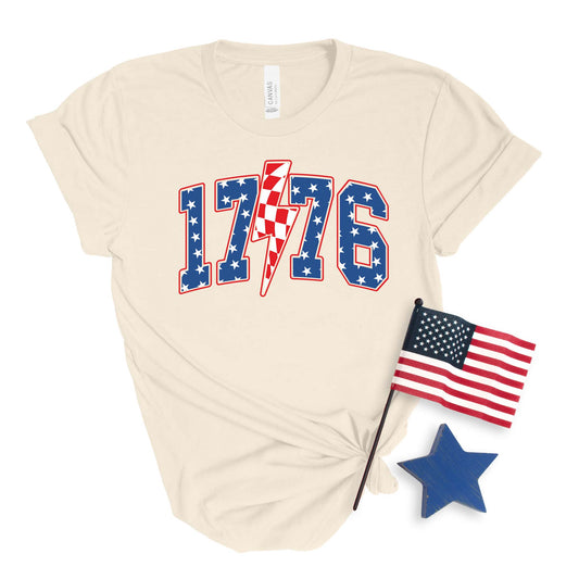 1776 Lightning Bolt T-shirt
