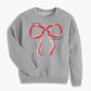 Merry Holiday Bow Sweatshirt