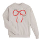 Merry Holiday Bow Sweatshirt
