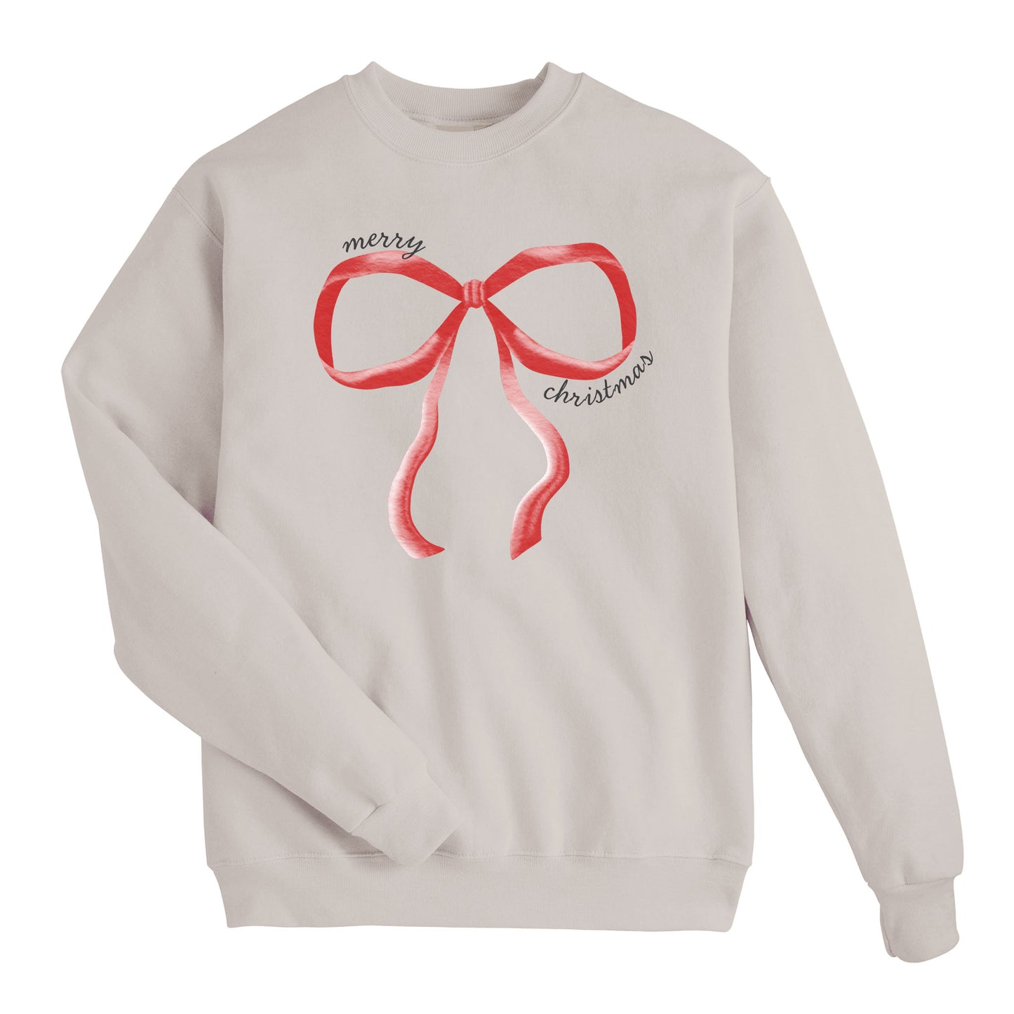Merry Holiday Bow Sweatshirt