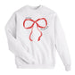Merry Holiday Bow Sweatshirt