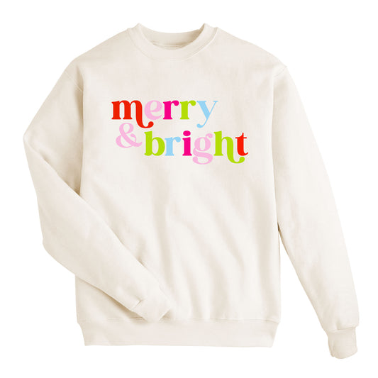 Merry & Bright Holiday Sweatshirt