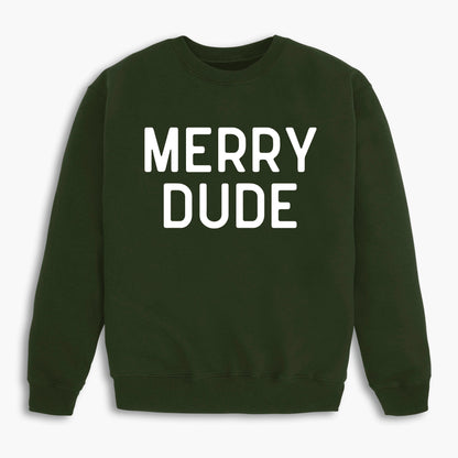 Merry Dude Holiday Youth Toddler Sweatshirt