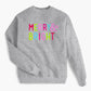 Merry & Bright Holiday Sweatshirt