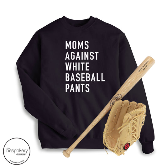 "Moms against" Black Sweatshirt - (Adult Only)