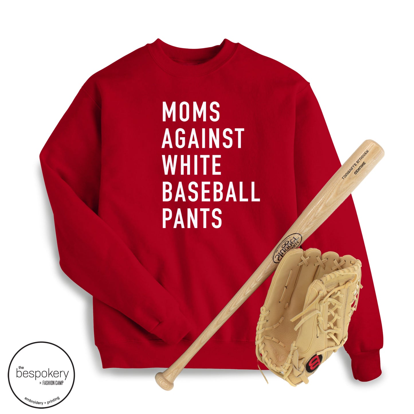 "Moms against" Red Sweatshirt - (Adult Only)