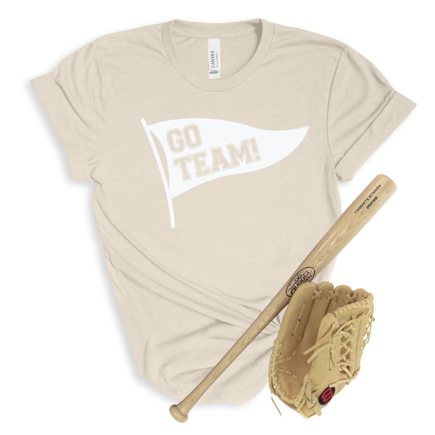 Go Team Pennant Banner T-shirt