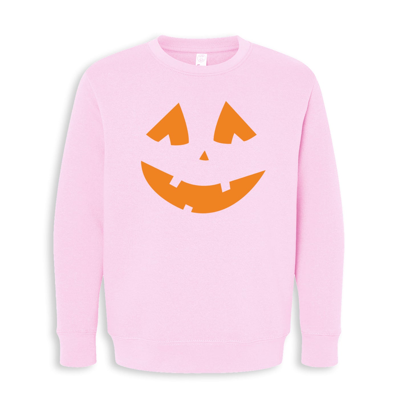 Jack O'Latern Pumpkin Face Youth Sweatshirt