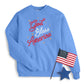 Cowboy Rope God Bless America Sweatshirt