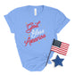 Cowboy Rope God Bless America T-shirt